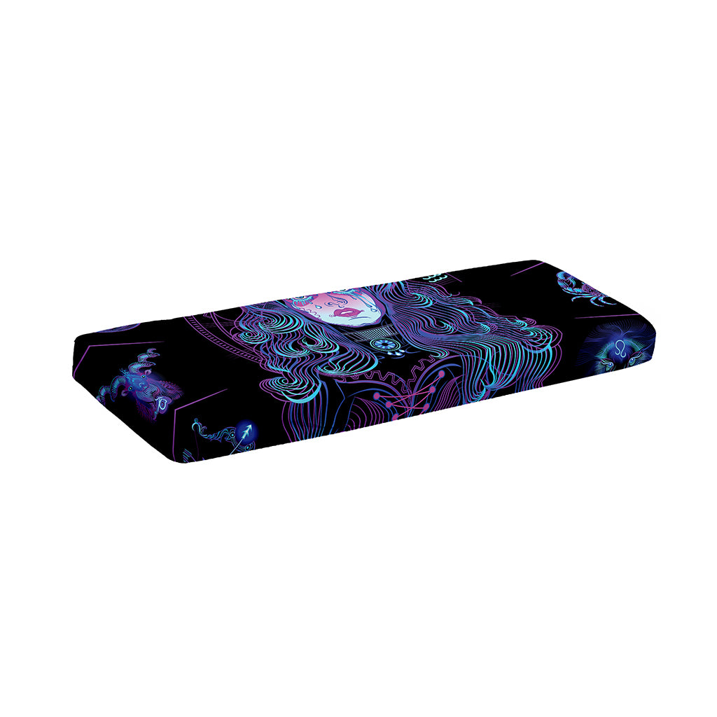 Aquarius And Astrological Signs Print Piano Keyboard Cover