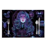 Aquarius And Astrological Signs Print Placemat