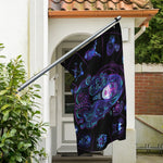 Aquarius And Astrological Signs Print Polyester Flag