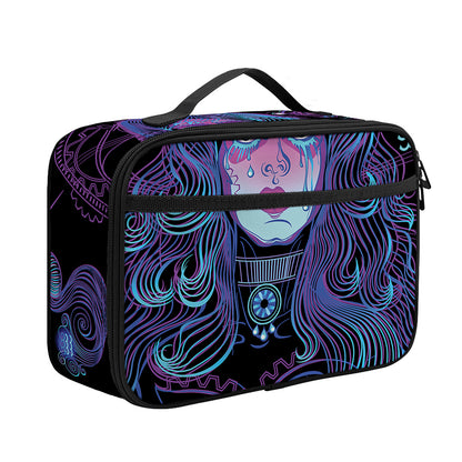 Aquarius And Astrological Signs Print Portable Lunch Bag