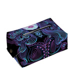 Aquarius And Astrological Signs Print Rectangle Tissue Box Cover