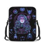 Aquarius And Astrological Signs Print Rectangular Crossbody Bag