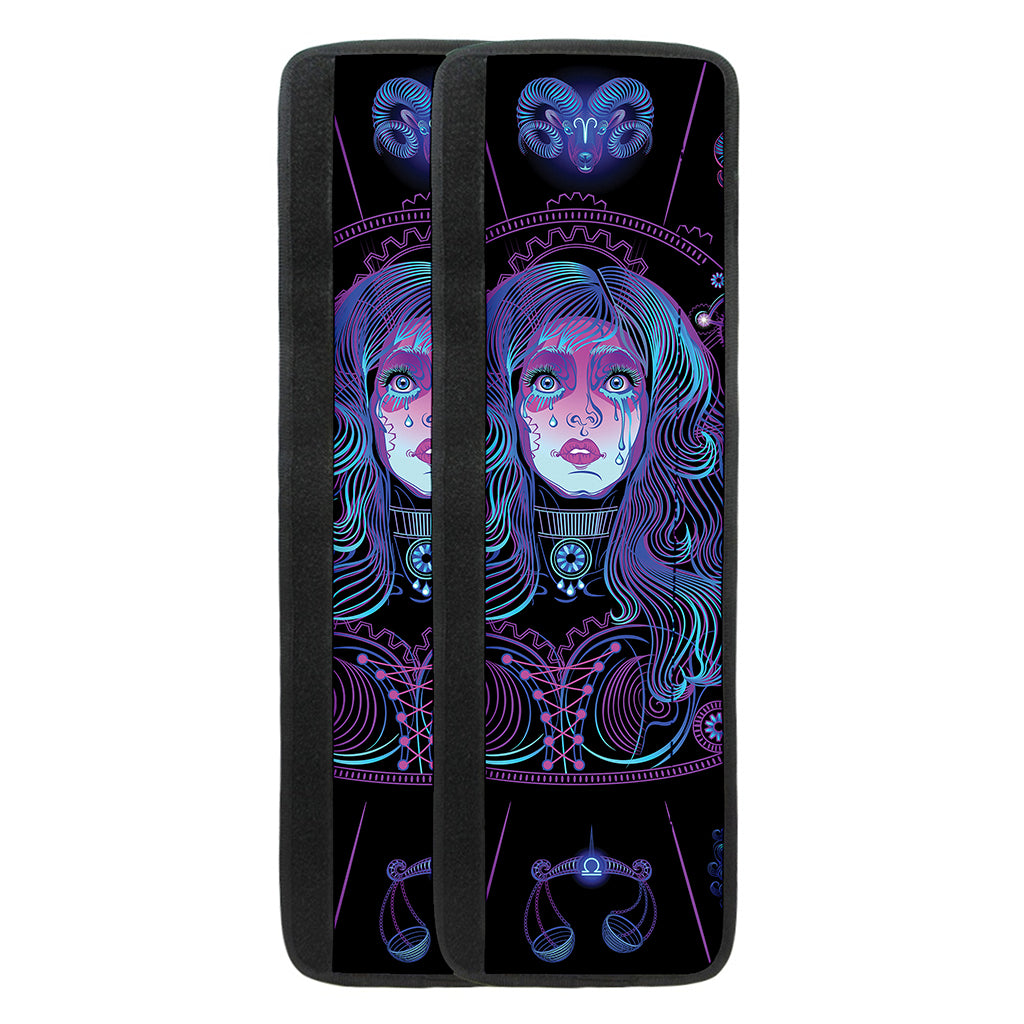 Aquarius And Astrological Signs Print Refrigerator Handle Covers