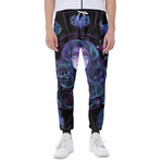 Aquarius And Astrological Signs Print Scuba Joggers