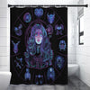 Aquarius And Astrological Signs Print Shower Curtain