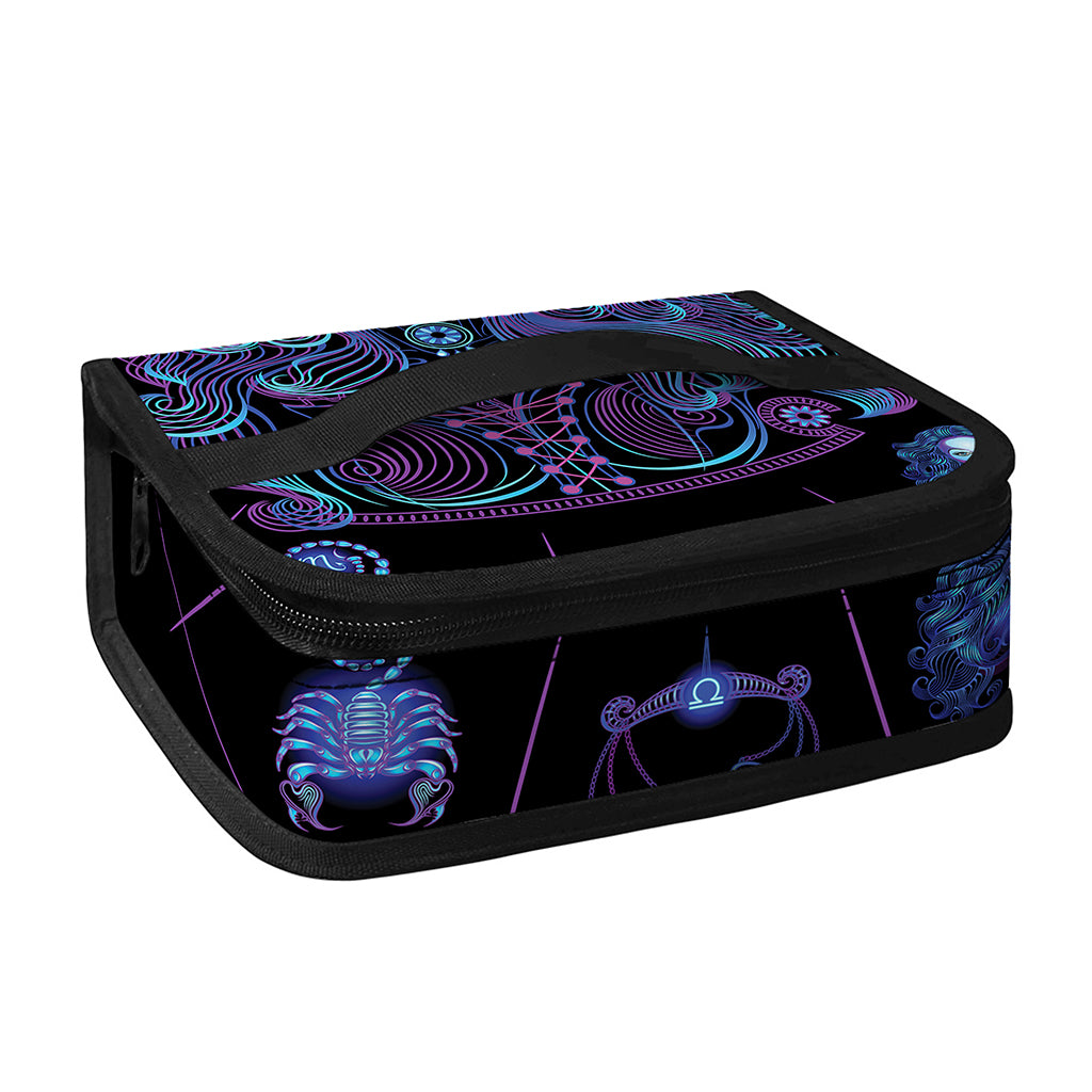 Aquarius And Astrological Signs Print Small Lunch Bag
