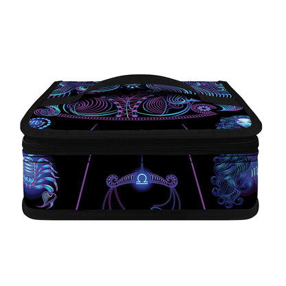 Aquarius And Astrological Signs Print Small Lunch Bag