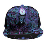 Aquarius And Astrological Signs Print Snapback Cap