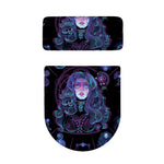 Aquarius And Astrological Signs Print Toilet Lid And Tank Cover Set