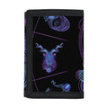Aquarius And Astrological Signs Print Trifold Wallet