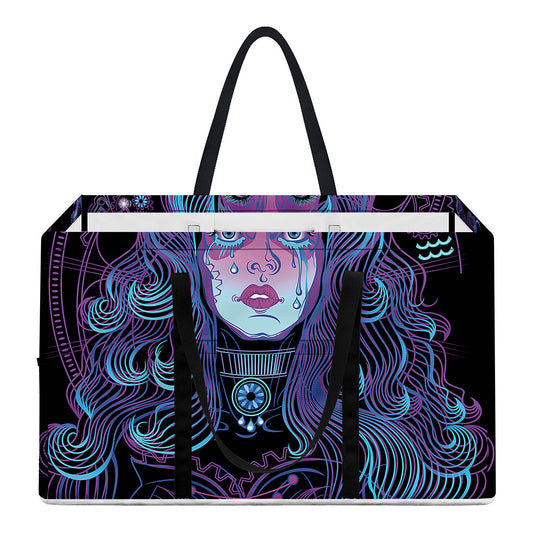 Aquarius And Astrological Signs Print Utility Tote Bag