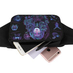 Aquarius And Astrological Signs Print Waist Bag