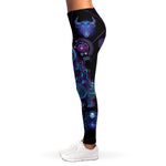 Aquarius And Astrological Signs Print Women's Leggings