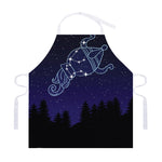 Aquarius Constellation Print Adjustable Apron