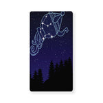 Aquarius Constellation Print Baby Crib Sheet