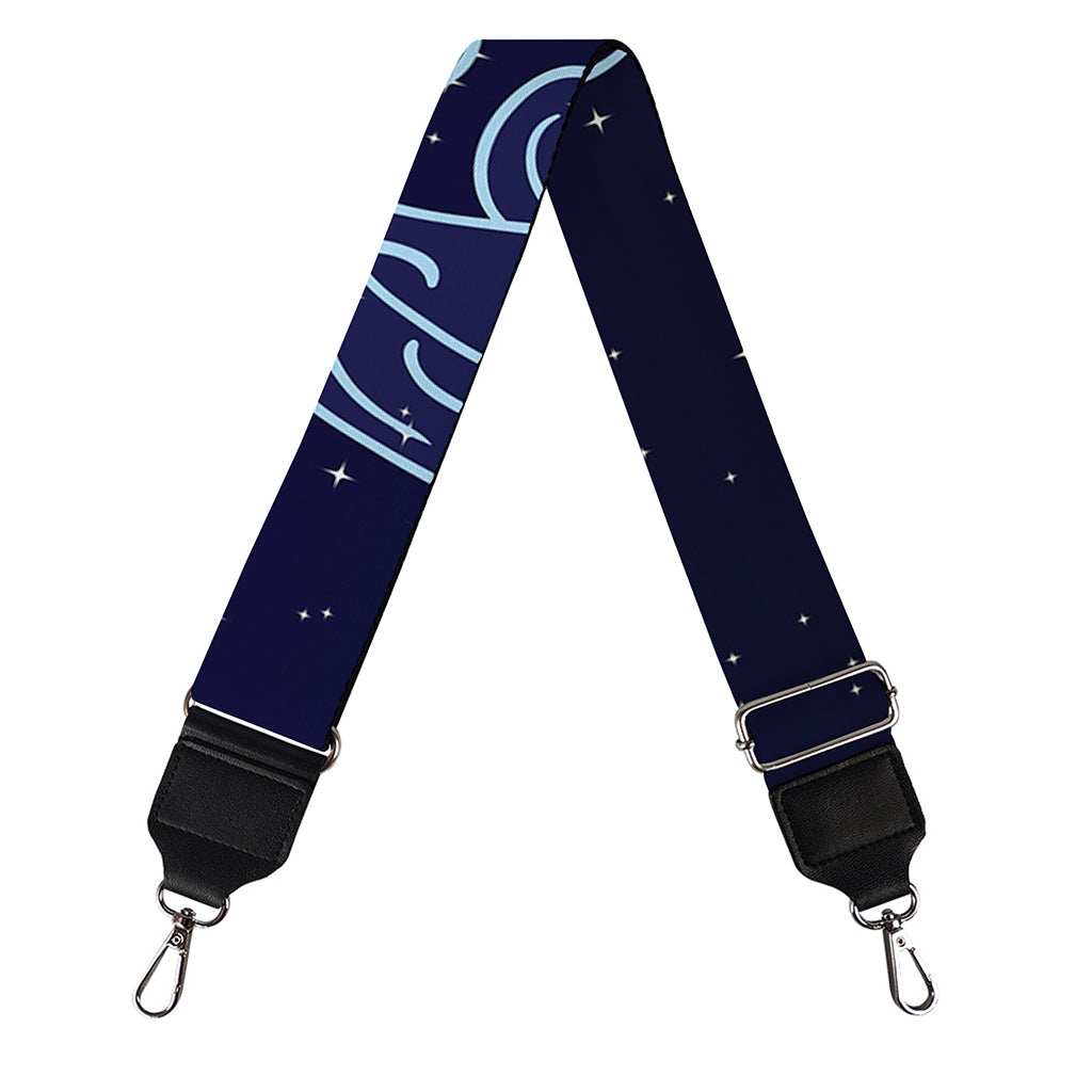 Aquarius Constellation Print Bag Strap