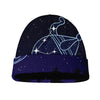 Aquarius Constellation Print Beanie