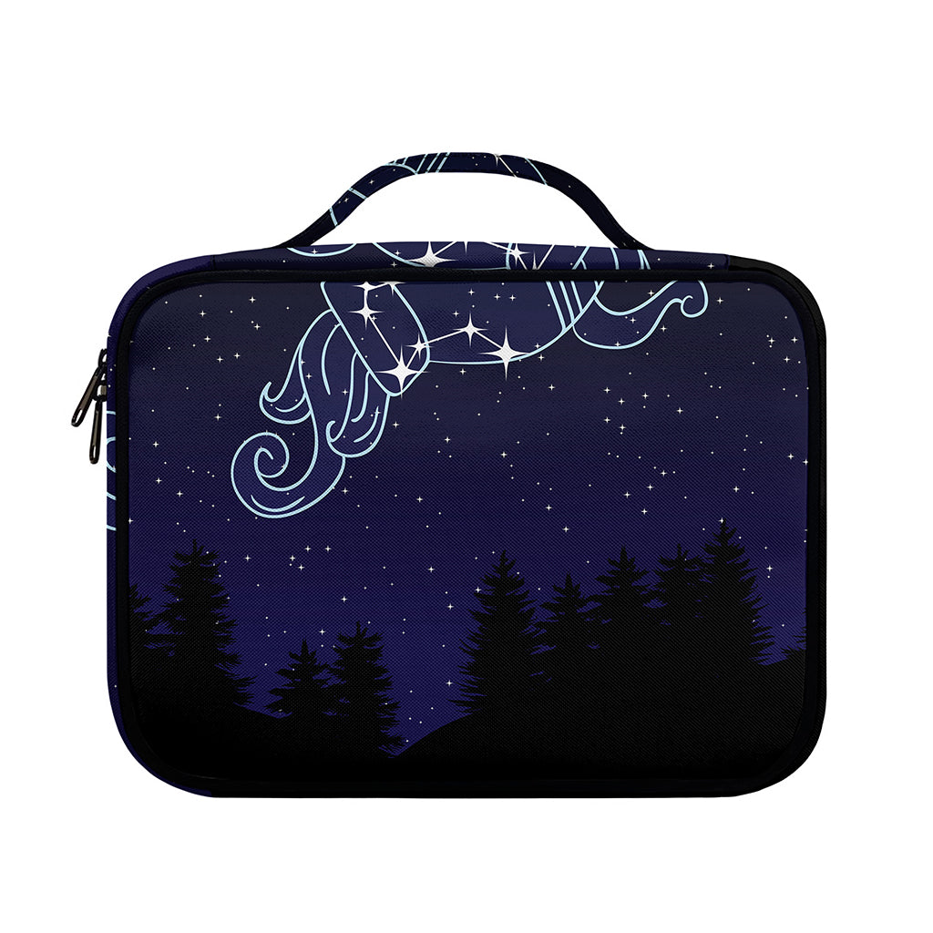 Aquarius Constellation Print Briefcase Bible Bag