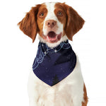 Aquarius Constellation Print Dog Bandana