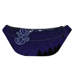 Aquarius Constellation Print Fanny Pack