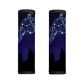 Aquarius Constellation Print Handle Covers