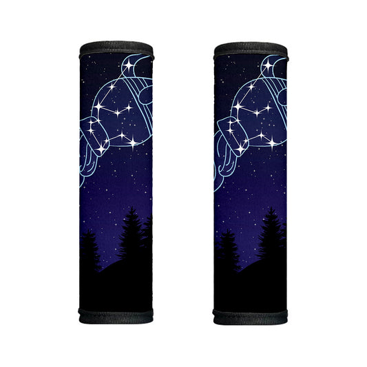Aquarius Constellation Print Handle Covers