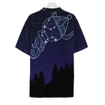 Aquarius Constellation Print Hawaiian Shirt