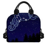 Aquarius Constellation Print Insulated Lunch Bag
