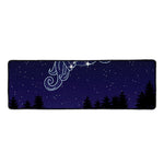 Aquarius Constellation Print Long Kitchen Mat