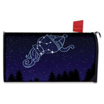 Aquarius Constellation Print Mailbox Cover