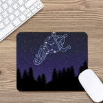 Aquarius Constellation Print Mouse Pad