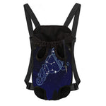 Aquarius Constellation Print Pet Carrier Backpack