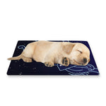 Aquarius Constellation Print Pet Cooling Mat Cover