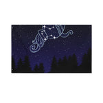 Aquarius Constellation Print Polyester Flag