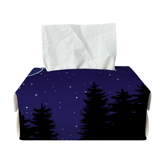 Aquarius Constellation Print Rectangle Tissue Box Cover