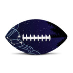 Aquarius Constellation Print Rugby Ball
