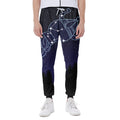 Aquarius Constellation Print Joggers