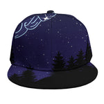 Aquarius Constellation Print Snapback Cap
