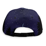 Aquarius Constellation Print Snapback Cap
