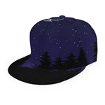 Aquarius Constellation Print Snapback Cap