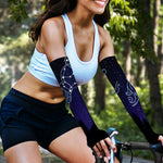 Aquarius Constellation Print Sun Protection Arm Sleeves