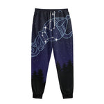 Aquarius Constellation Print Sweatpants