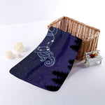 Aquarius Constellation Print Towel