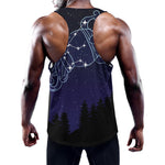 Aquarius Constellation Print Training Tank Top