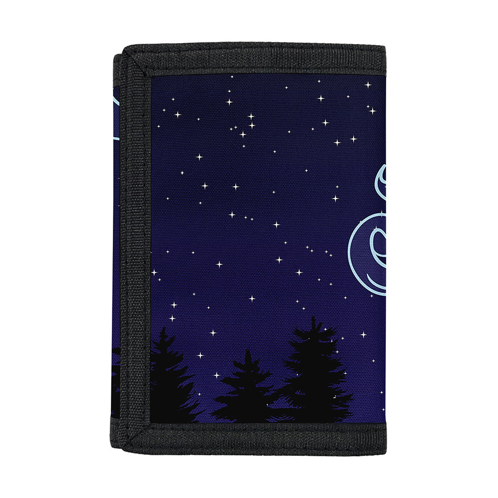 Aquarius Constellation Print Trifold Wallet