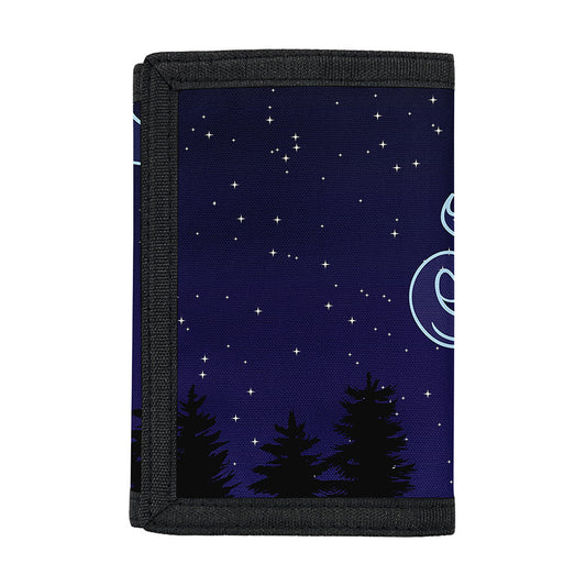 Aquarius Constellation Print Trifold Wallet