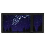 Aquarius Constellation Print Trifold Wallet