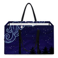 Aquarius Constellation Print Utility Tote Bag