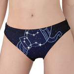 Aquarius Constellation Print Women's Panties