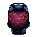 Aries And Astrological Signs Print Baby Seat Cover